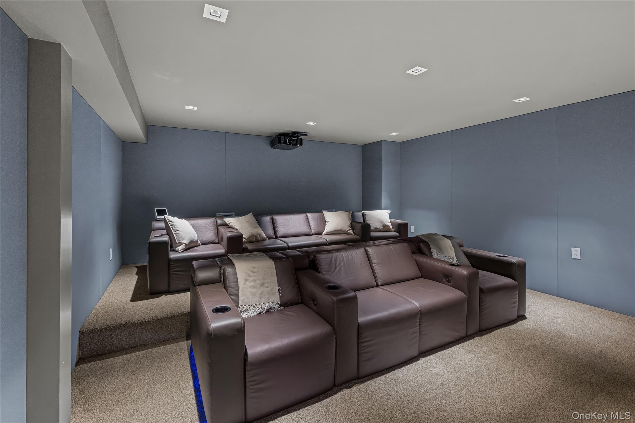 106 Premium Point New Rochelle, NY 10801 - Photo 35 of 44 Cinema with recessed lighting