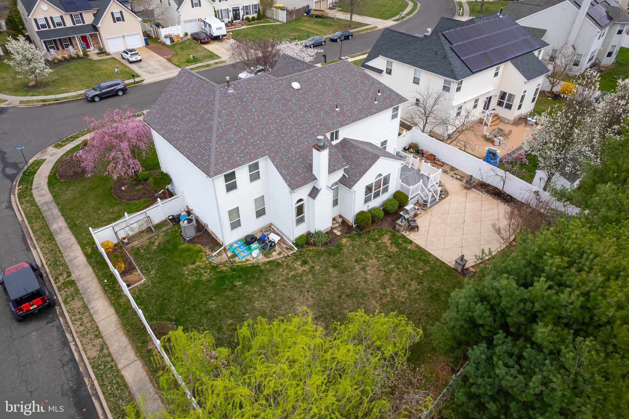 316 Pickwick Drive Williamstown, NJ 08094 - Photo 37 of 44 an aerial view of a house with garden space and street view