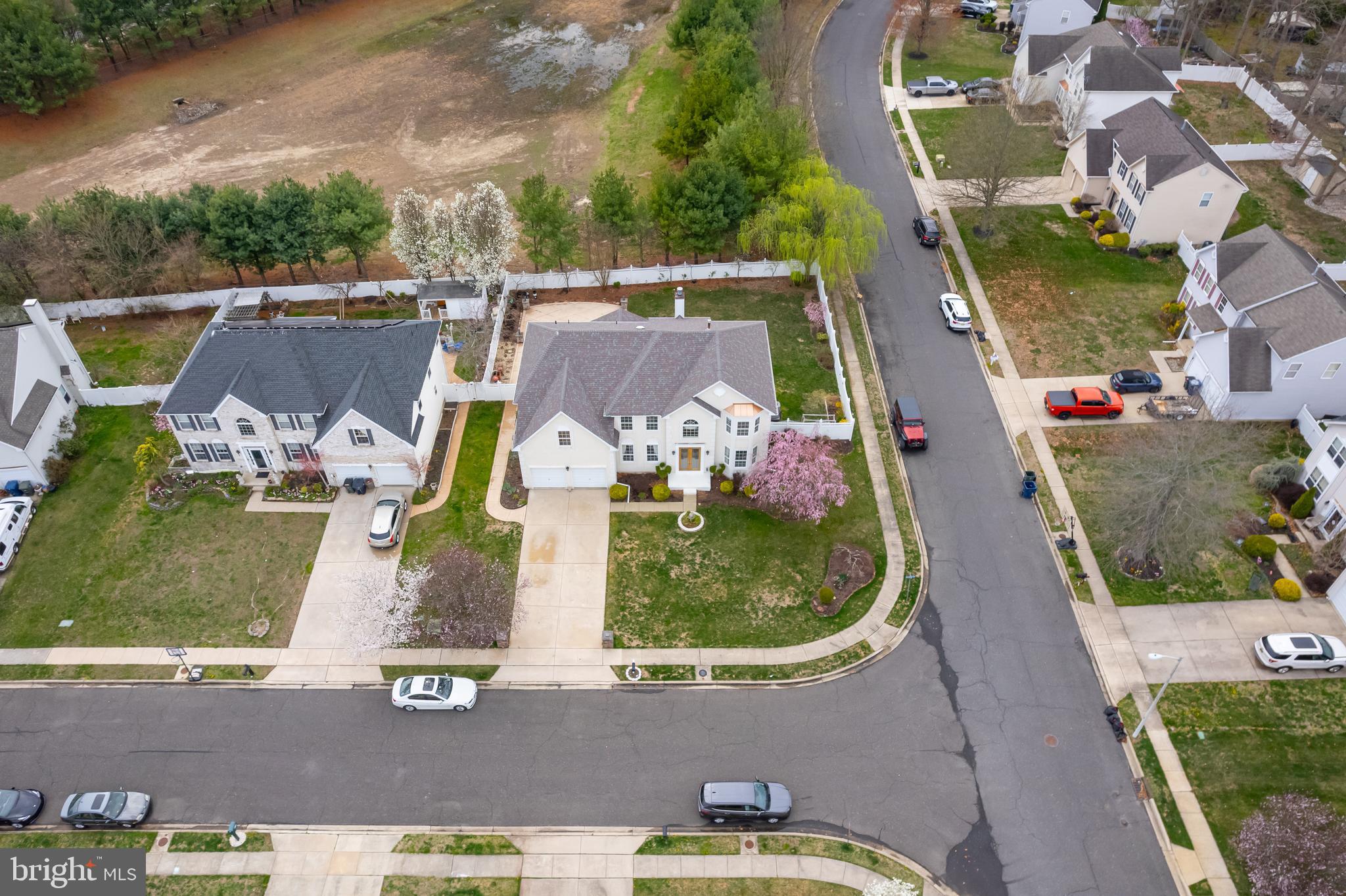 316 Pickwick Drive Williamstown, NJ 08094 - Photo 39 of 44 an aerial view of residential house with outdoor space and swimming pool