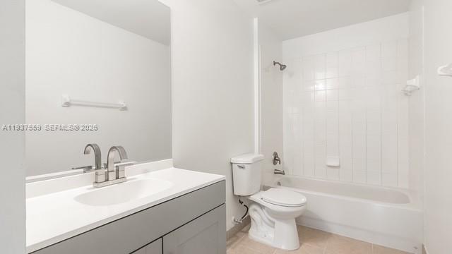 12838 Southwest 47th Street Miramar, FL 33027 - Photo 23 of 40 a bathroom with a toilet a sink and a bathtub