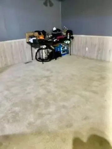 a view of water heater room