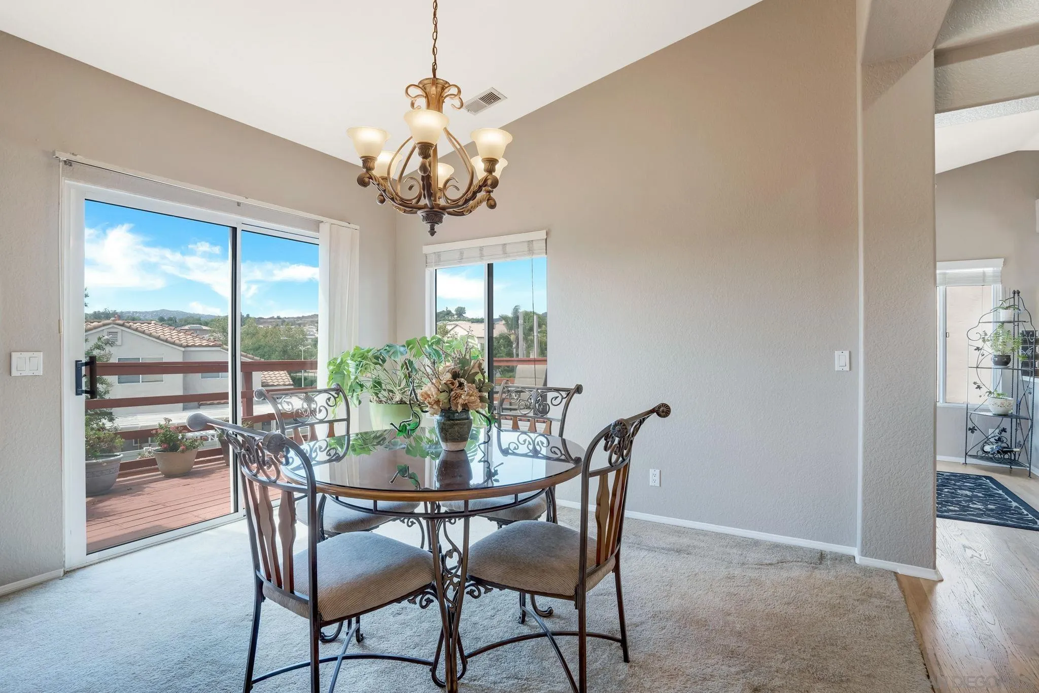 1372 Graham Place Escondido, CA 92026 - Photo 24 of 63 a view of a dining room with furniture window and outside view