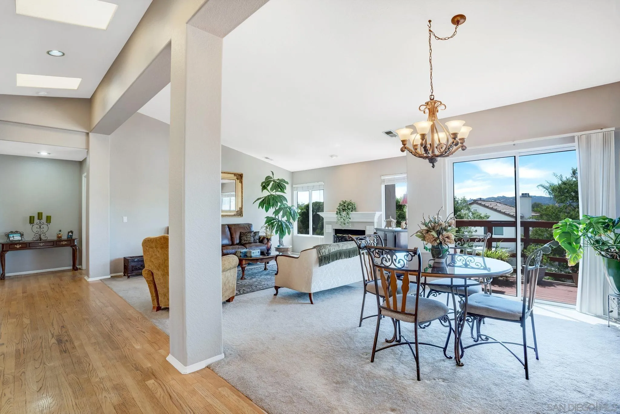 1372 Graham Place Escondido, CA 92026 - Photo 5 of 63 a view of a dining room with furniture and chandelier