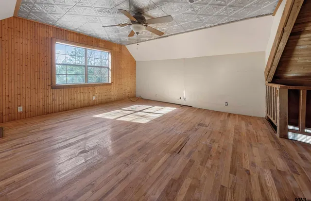 a view of a house with wooden floor