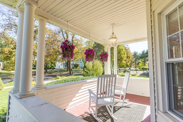 a view of a volley ball court