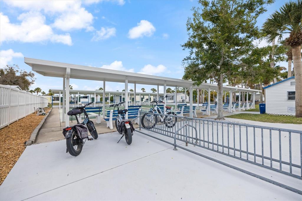 5791 Orange Blossom Road Venice, FL 34293 - Photo 50 of 55 a view of a chairs and tables in patio