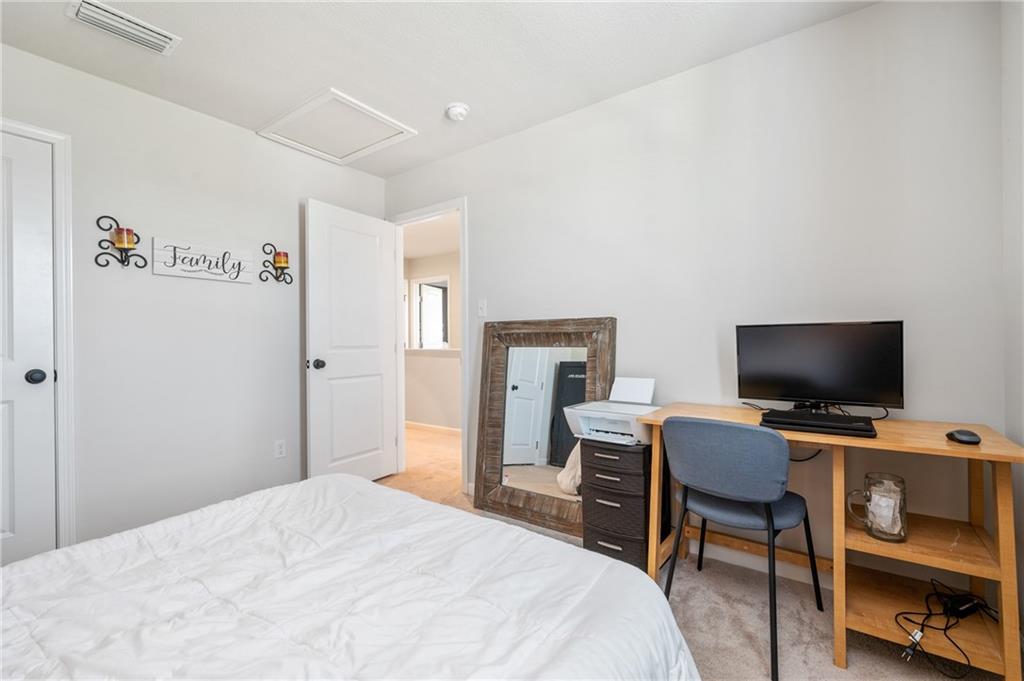 230 James Patrick Place Zelienople, PA 16063 - Photo 18 of 34 a bedroom with a bed and a flat screen tv