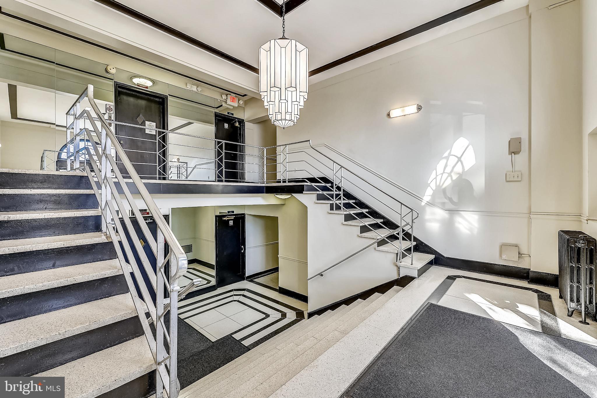 1365 Kennedy Street Northwest, Unit 209 Washington, DC 20011 - Photo 28 of 35 a view of entryway and hall with wooden floor