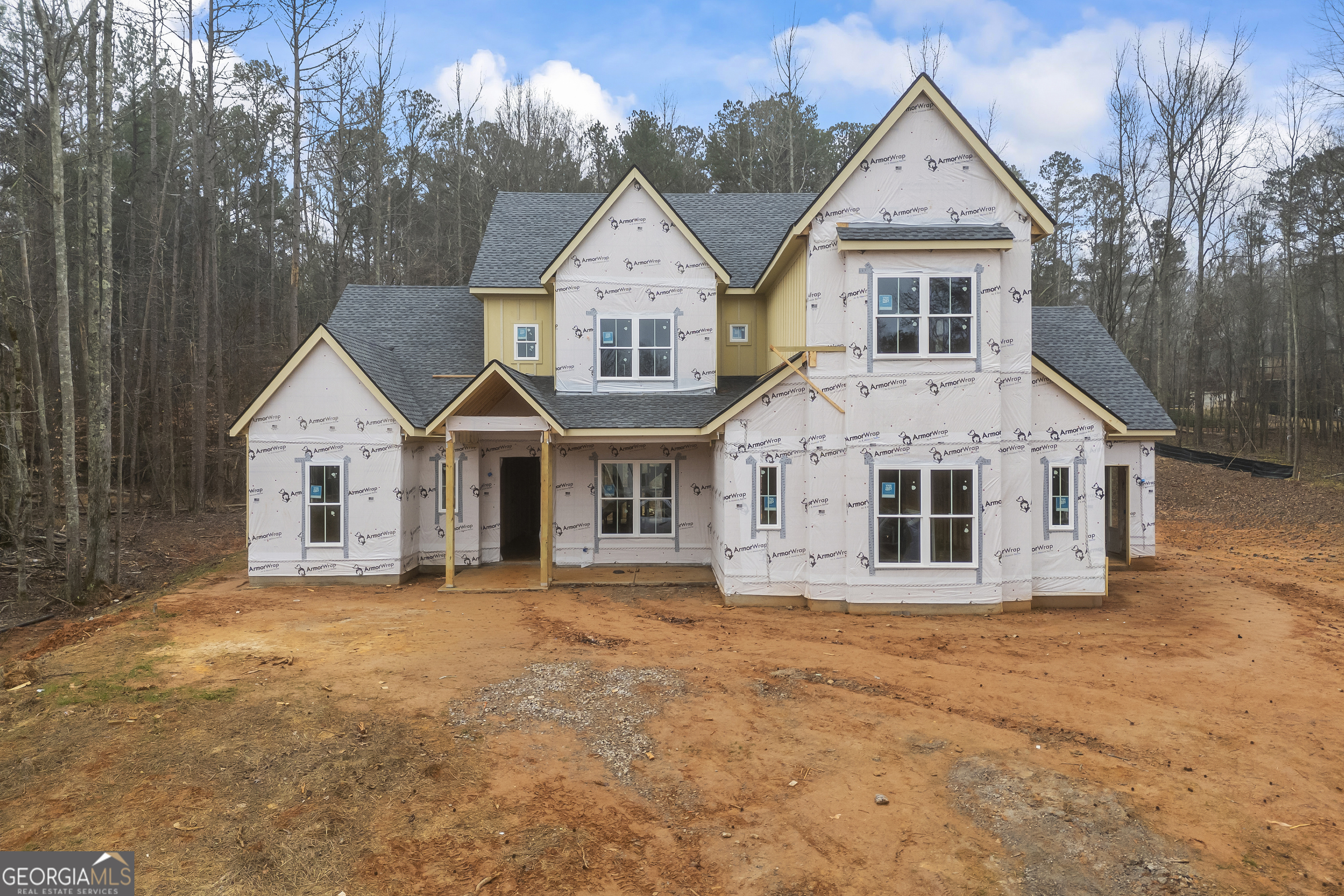 205 Chariot Court Jefferson, GA 30549 - Photo 5 of 23 a view of a house with wooden fence
