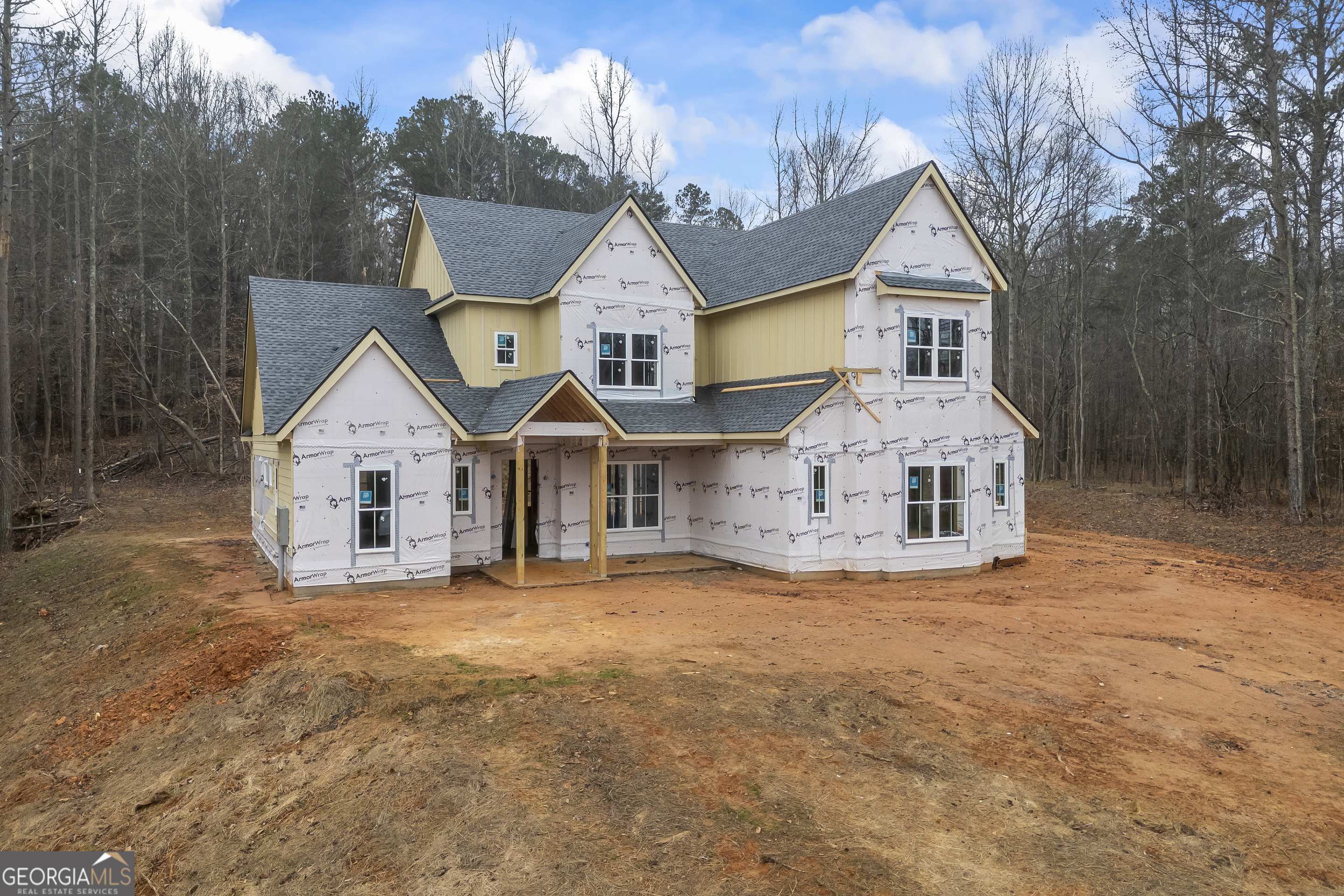 205 Chariot Court Jefferson, GA 30549 - Photo 7 of 23 a view of a house with a yard