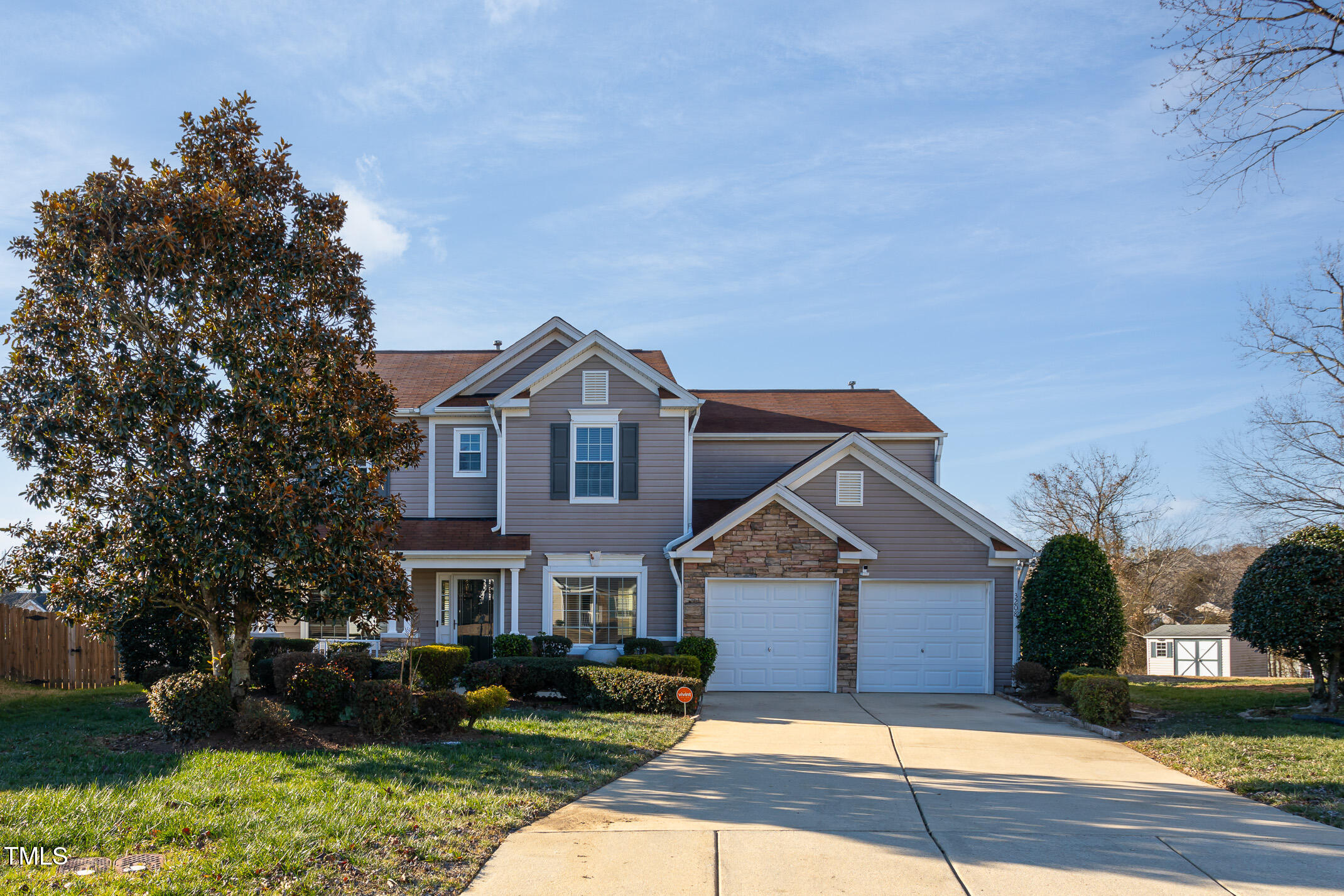 3208 Flowery Branch Road Raleigh, NC 27610 - Photo 1 of 32 Front Elevation