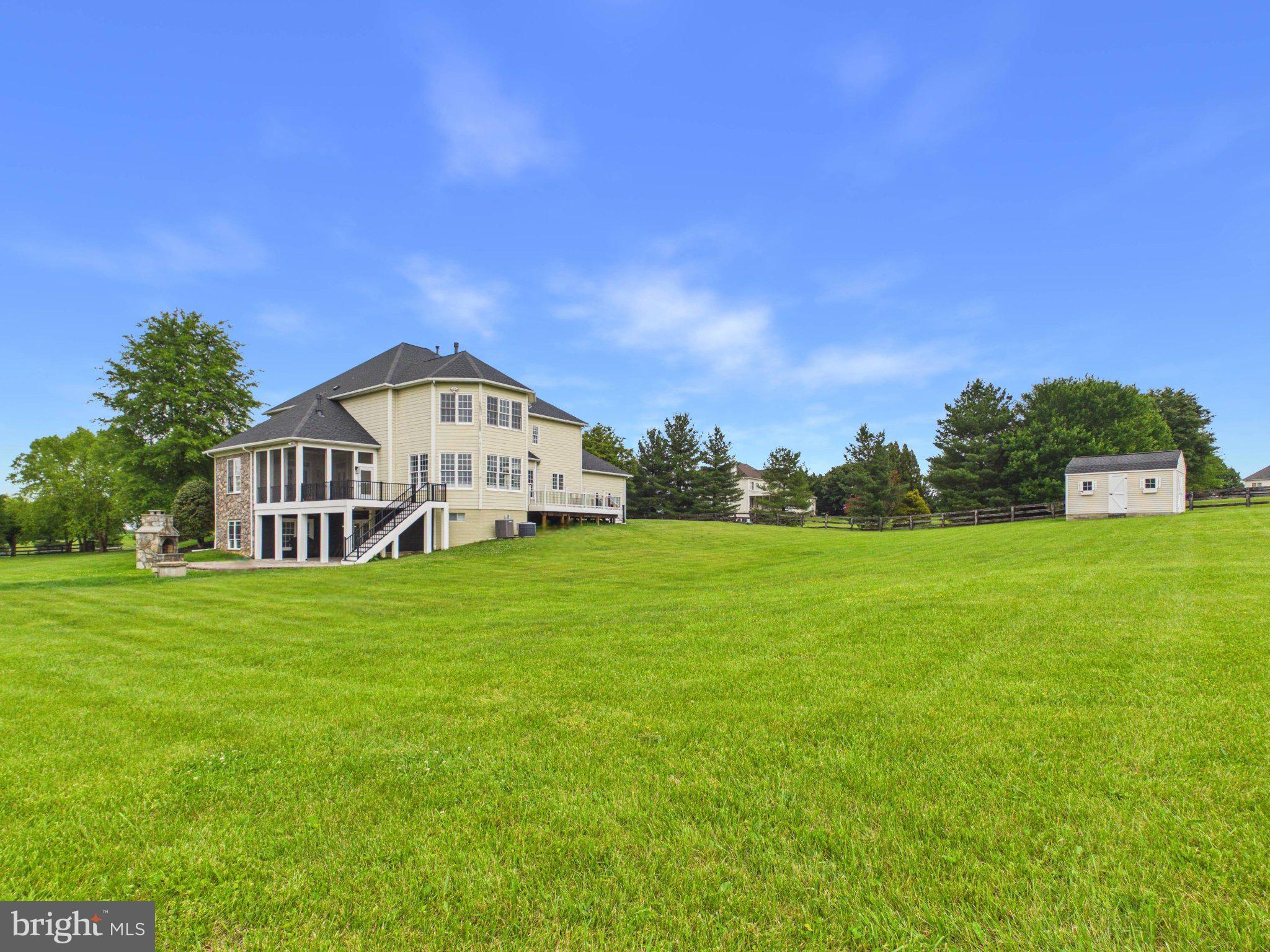 38565 Piggott Bottom Road Hamilton, VA 20158 - Photo 79 of 85 a view of a big house with a big yard