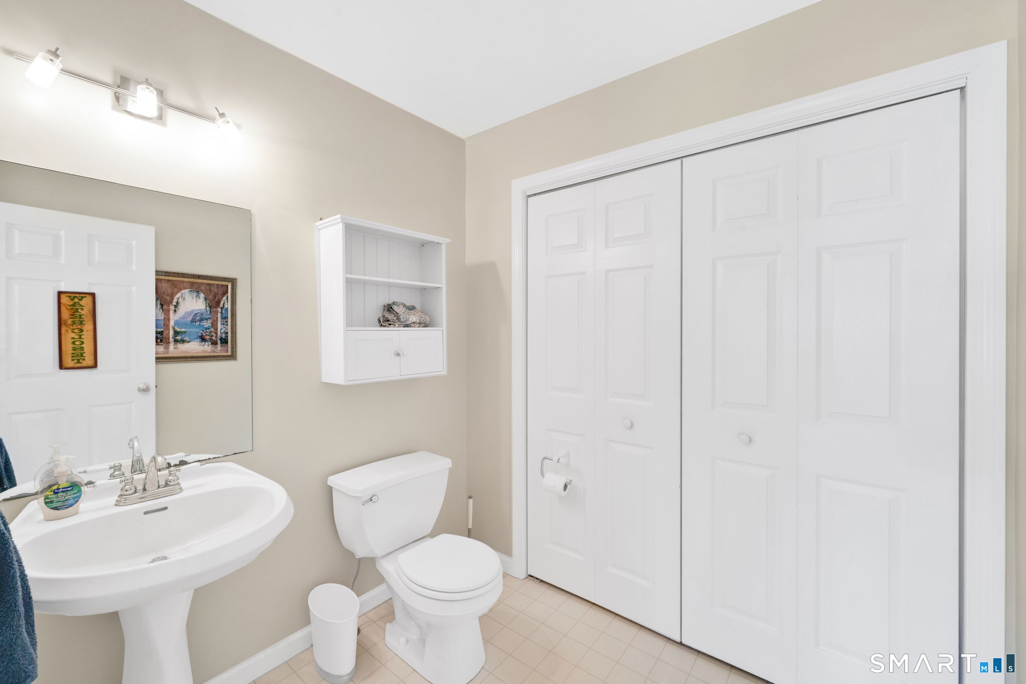 198 North Farms Road Coventry, CT 06238 - Photo 23 of 40 Main Floor Half Bath w/Laundry Closet