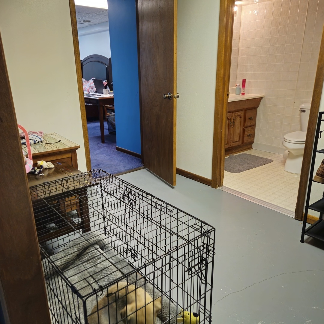 5096 Rotary Road Cherry Valley, IL 61016 - Photo 19 of 28 a view of a livingroom with wooden floor and furniture