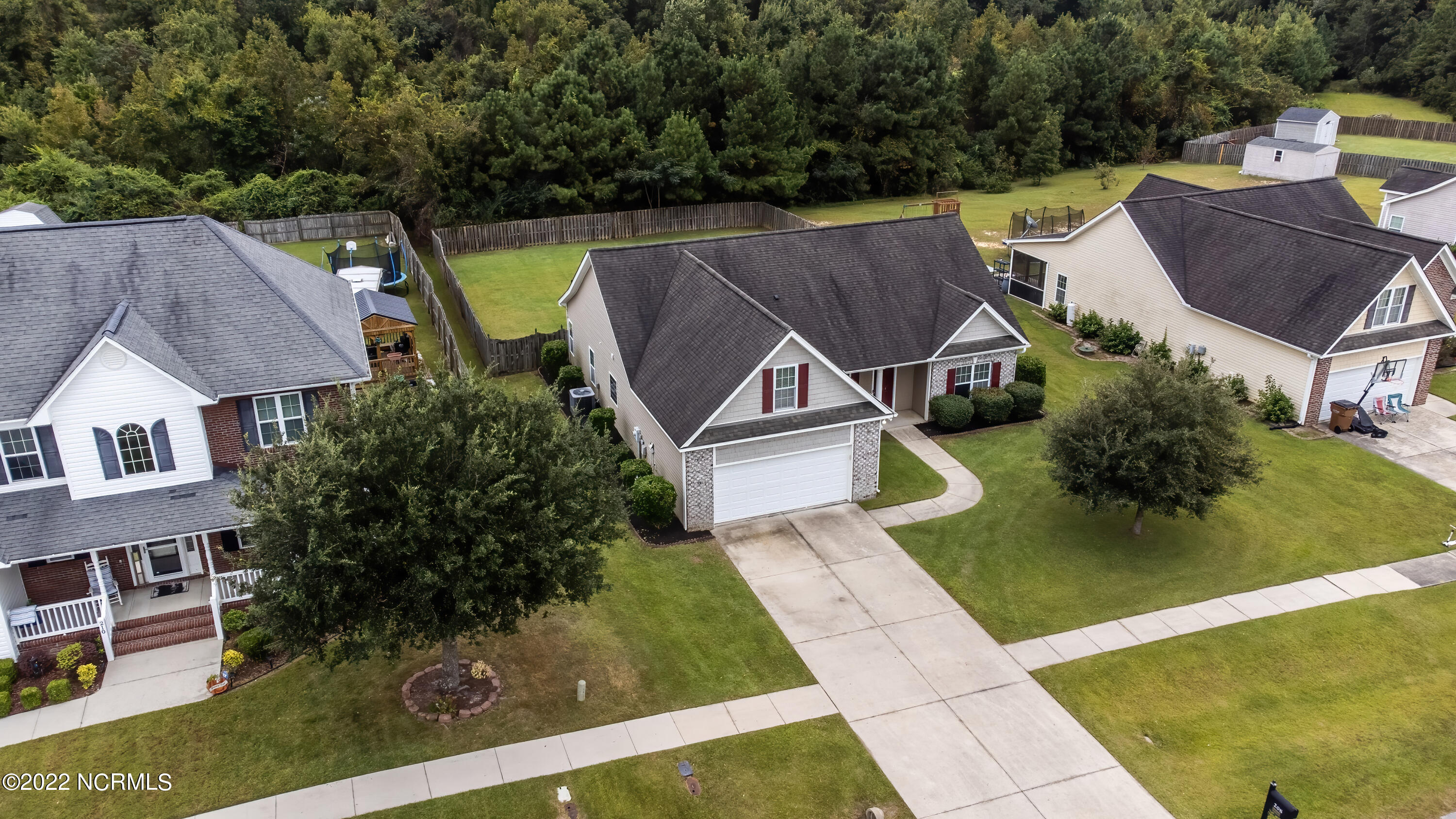 208 Emerald Ridge Road Jacksonville, NC 28546 - Photo 53 of 73 Aerial
