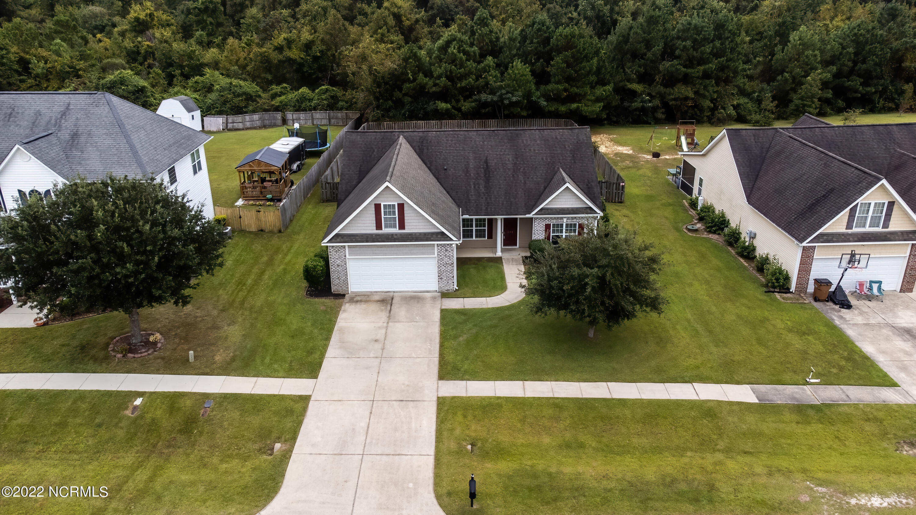 208 Emerald Ridge Road Jacksonville, NC 28546 - Photo 55 of 73 Aerial