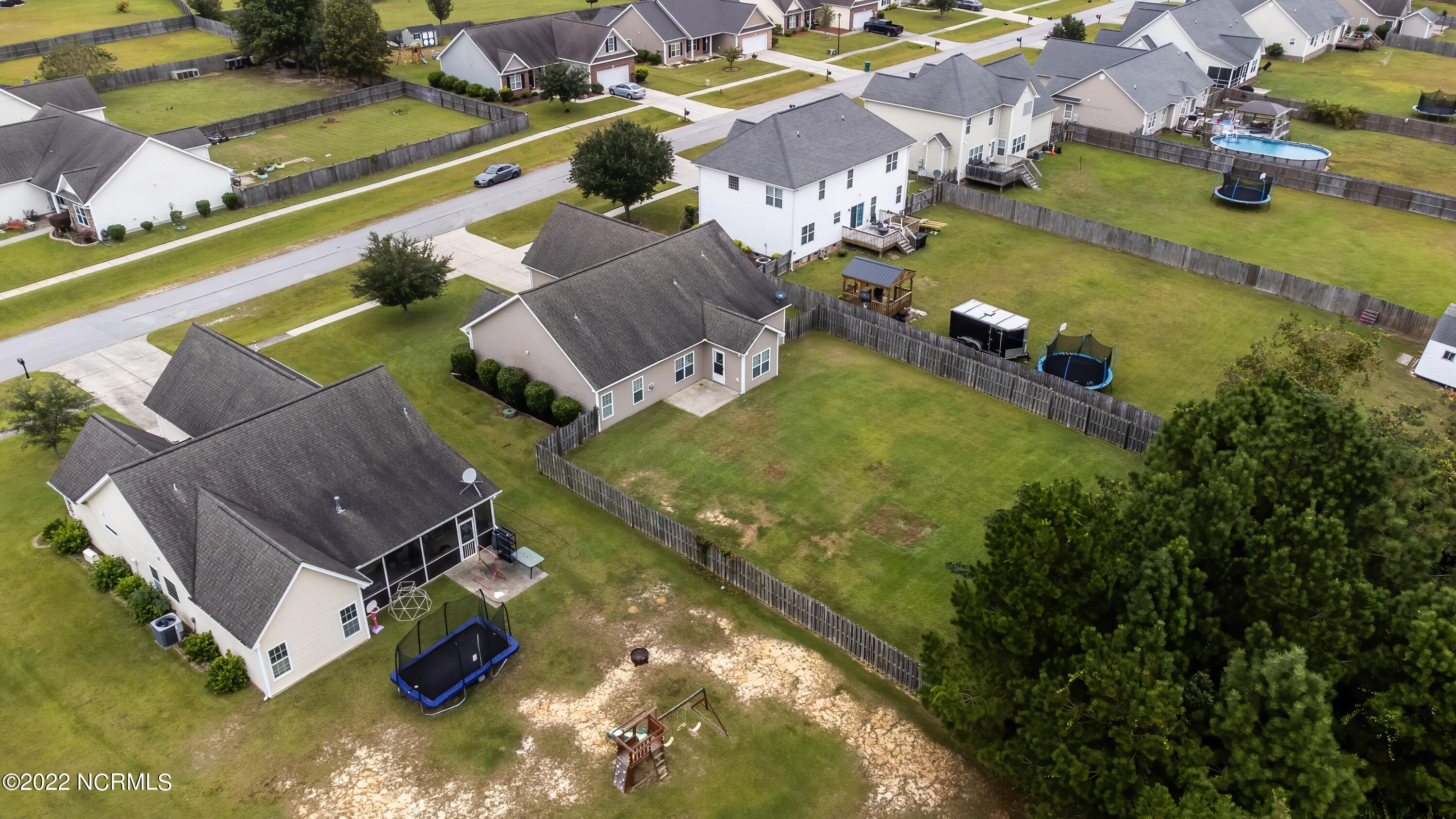 208 Emerald Ridge Road Jacksonville, NC 28546 - Photo 60 of 73 Aerial