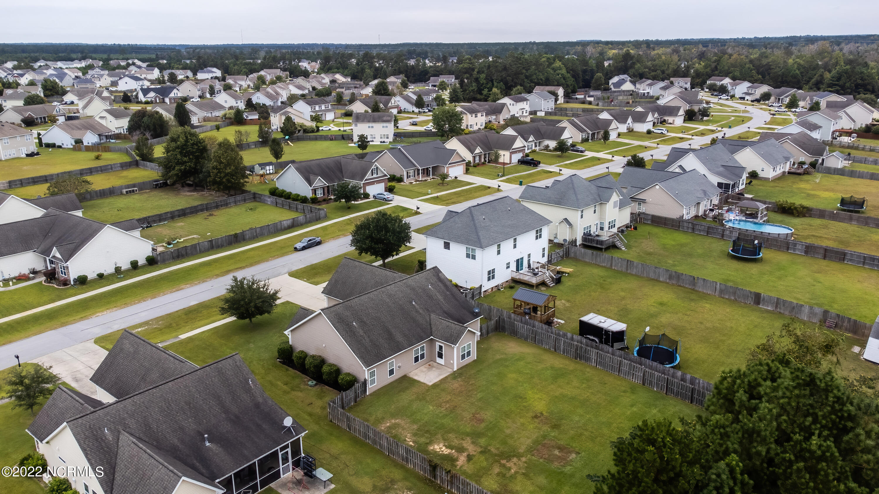 208 Emerald Ridge Road Jacksonville, NC 28546 - Photo 61 of 73 Aerial