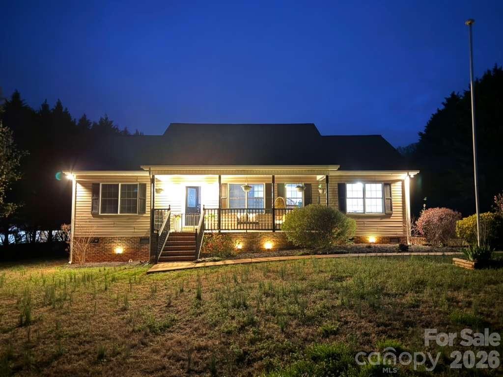 1882 George Brown Road Crouse, NC 28033 - Photo 46 of 48 a front view of a house with a yard