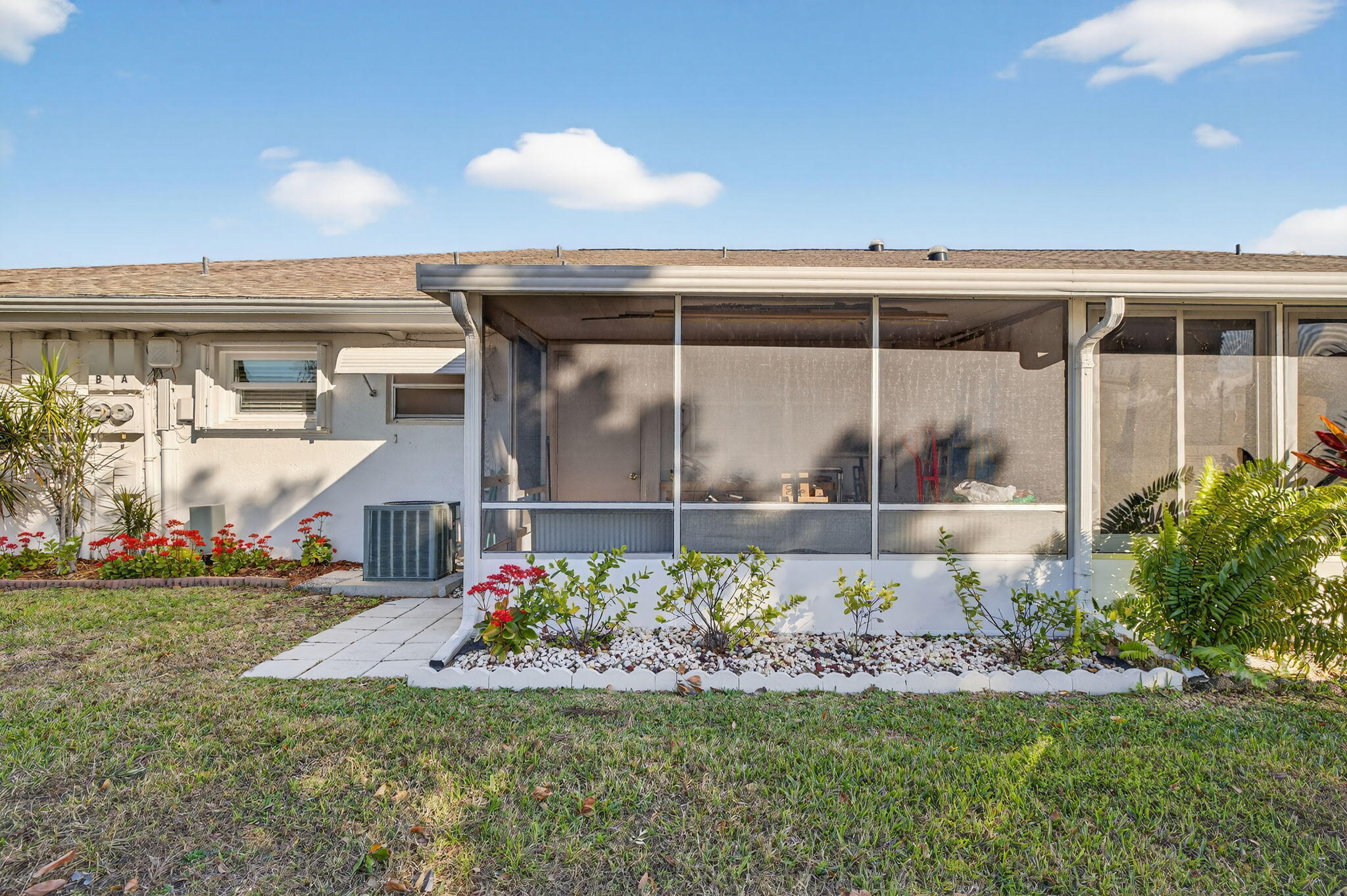 319 Colony Lane, Unit C Fort Pierce, FL 34982 - Photo 21 of 28 Rear-ScreenedPorch