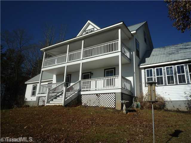 1390 George Road Westfield, NC 27053 - Photo 11 of 16 Exterior Front. Covered Porches