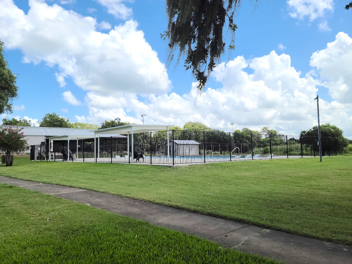 Lot 21 Wrangler Bend Angleton, TX 77515 - Photo 15 of 15 a view of a big yard in front of a house