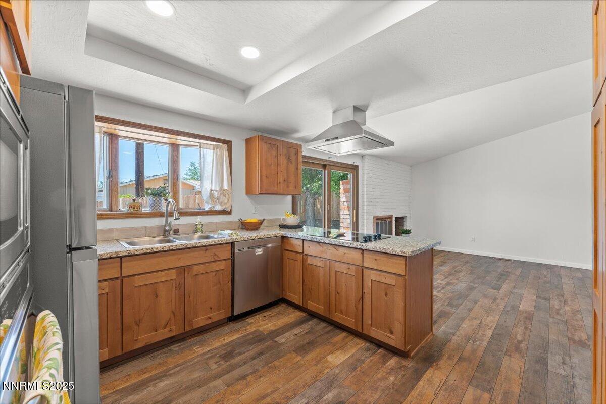 2060 Kings Row Reno, NV 89503 - Photo 10 of 37 a kitchen with lots of counter top space and sink