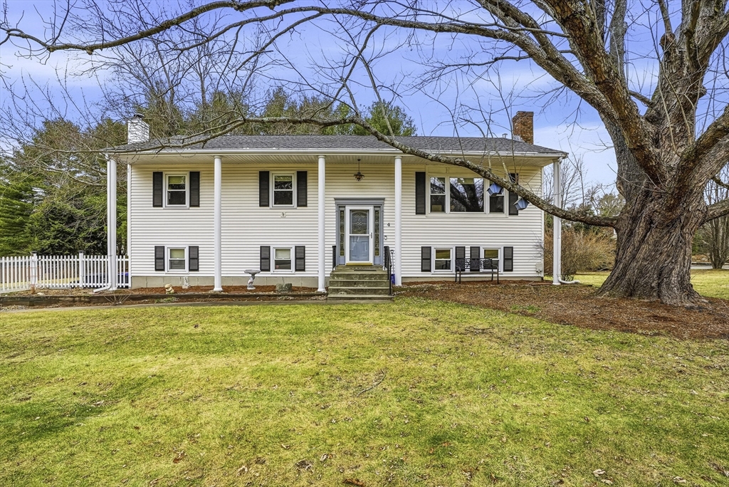 4 Carby Drive Mendon, MA 01756 - Photo 1 of 35 a front view of a house with swimming pool