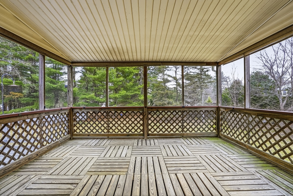4 Carby Drive Mendon, MA 01756 - Photo 13 of 35 a view of a balcony with wooden floor