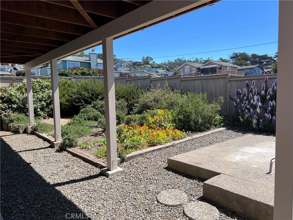 330 Jean Street Cambria, CA 93428 - Photo 61 of 75 a view of a back yard from a balcony