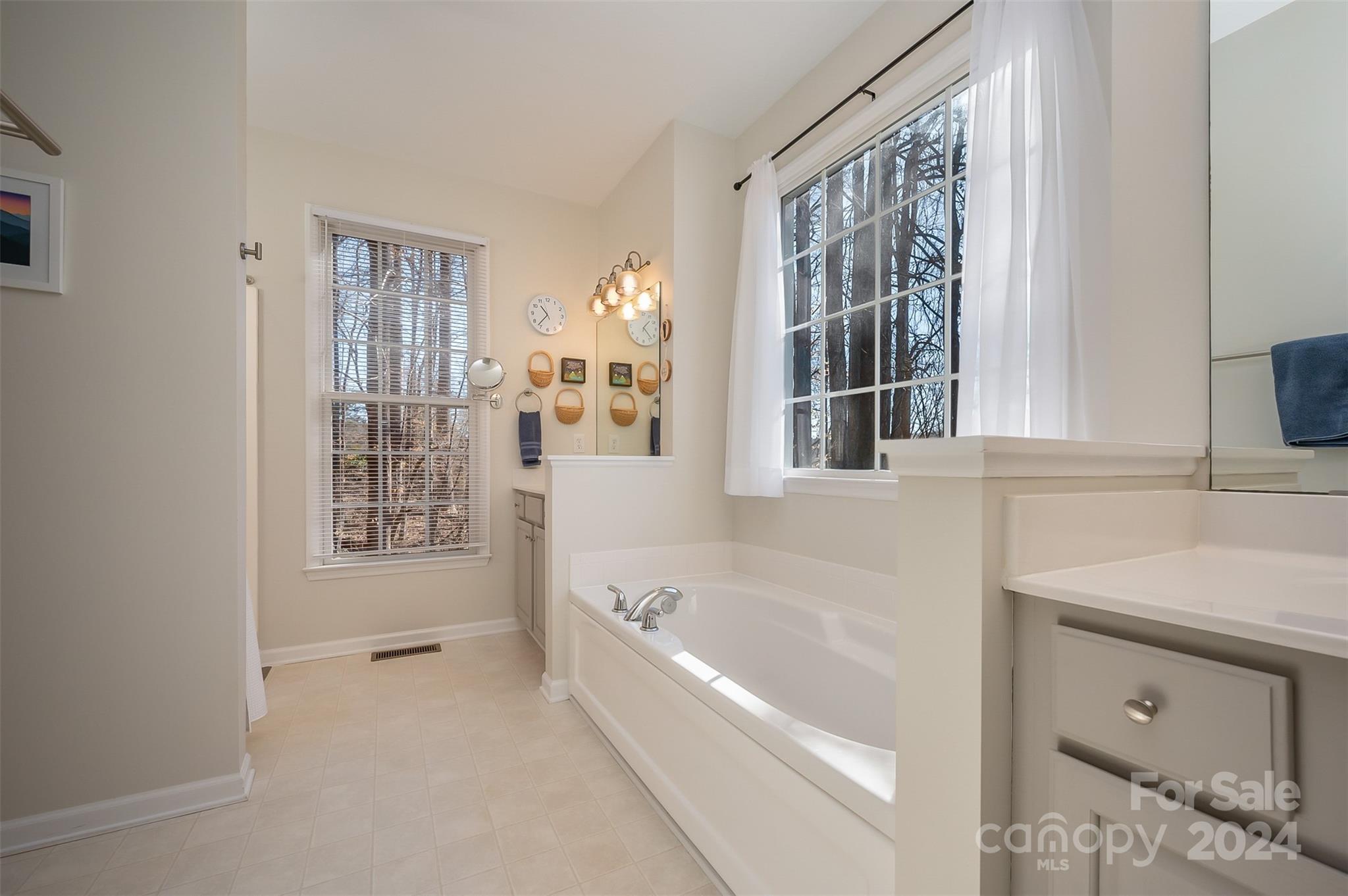 136 General Griffith Circle Rutherfordton, NC 28139 - Photo 16 of 47 a bathroom with a bathtub sink and mirror