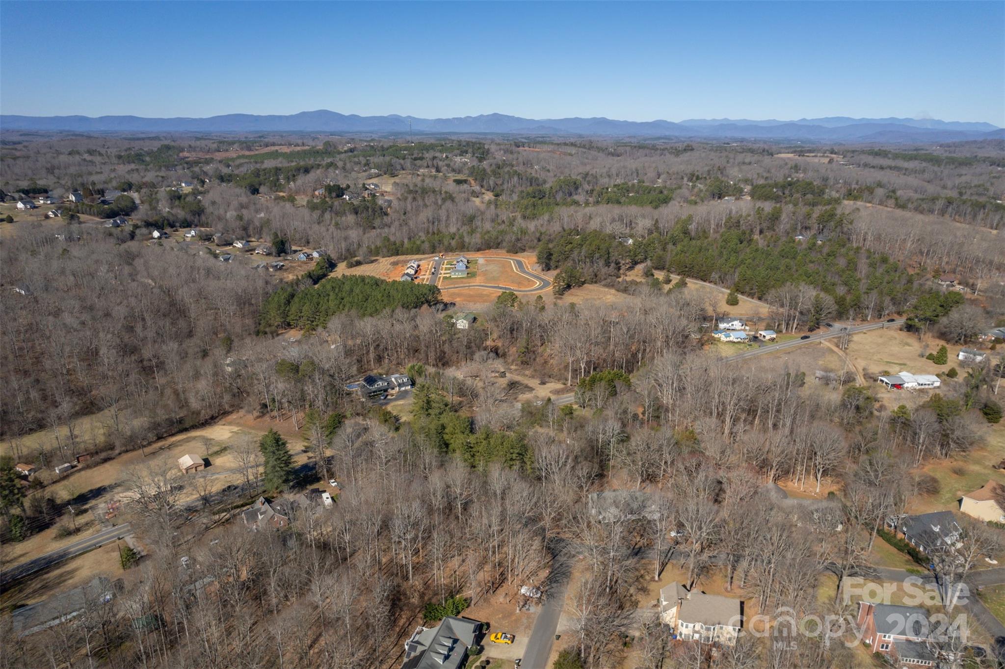 136 General Griffith Circle Rutherfordton, NC 28139 - Photo 39 of 47 an aerial view of mountain with trees