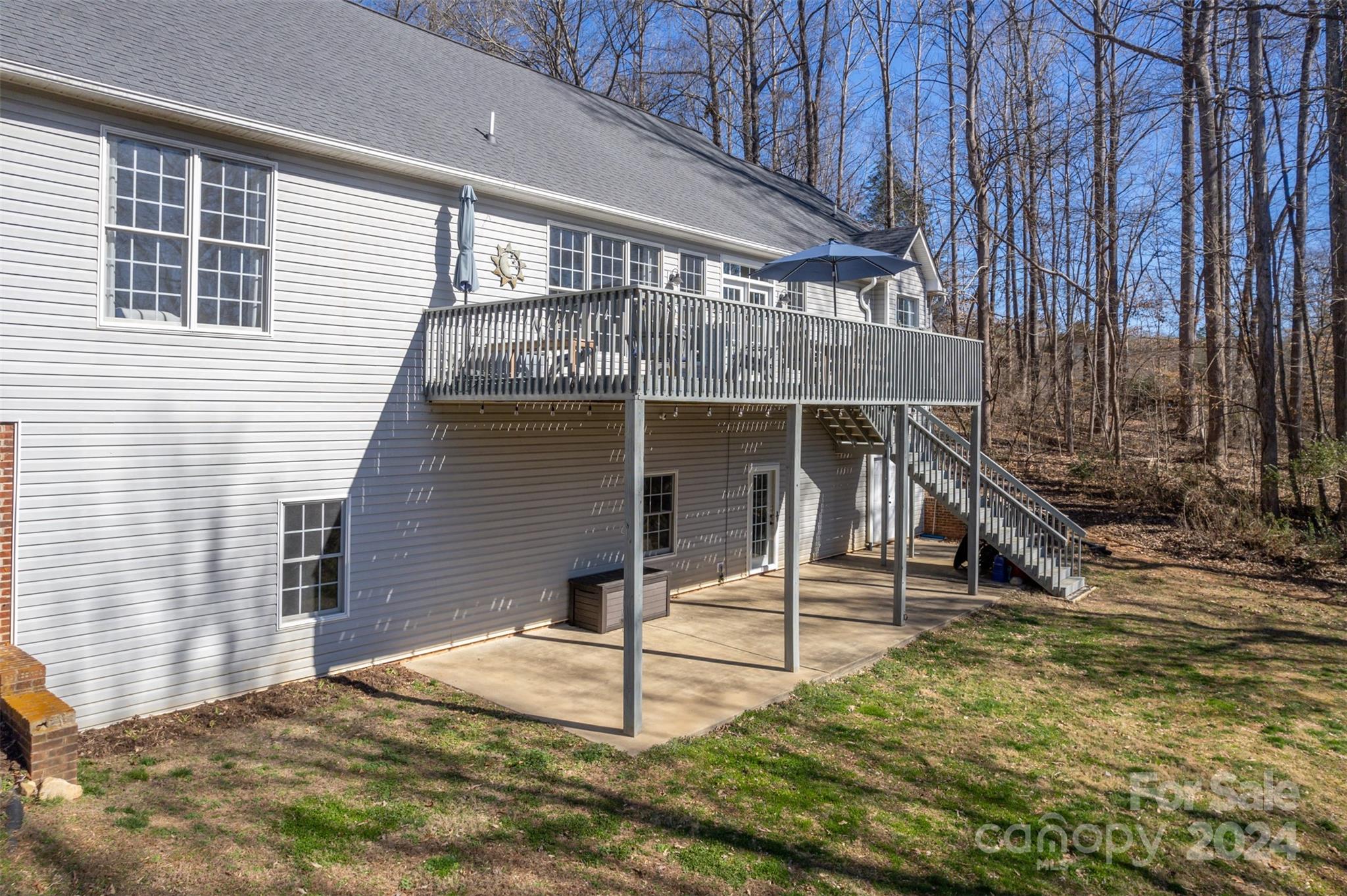 136 General Griffith Circle Rutherfordton, NC 28139 - Photo 45 of 47 a house with trees in front of it