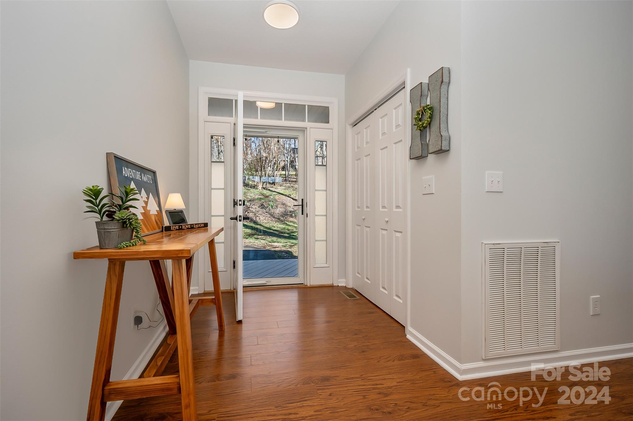 136 General Griffith Circle Rutherfordton, NC 28139 - Photo 5 of 47 a view of an entryway with wooden floor