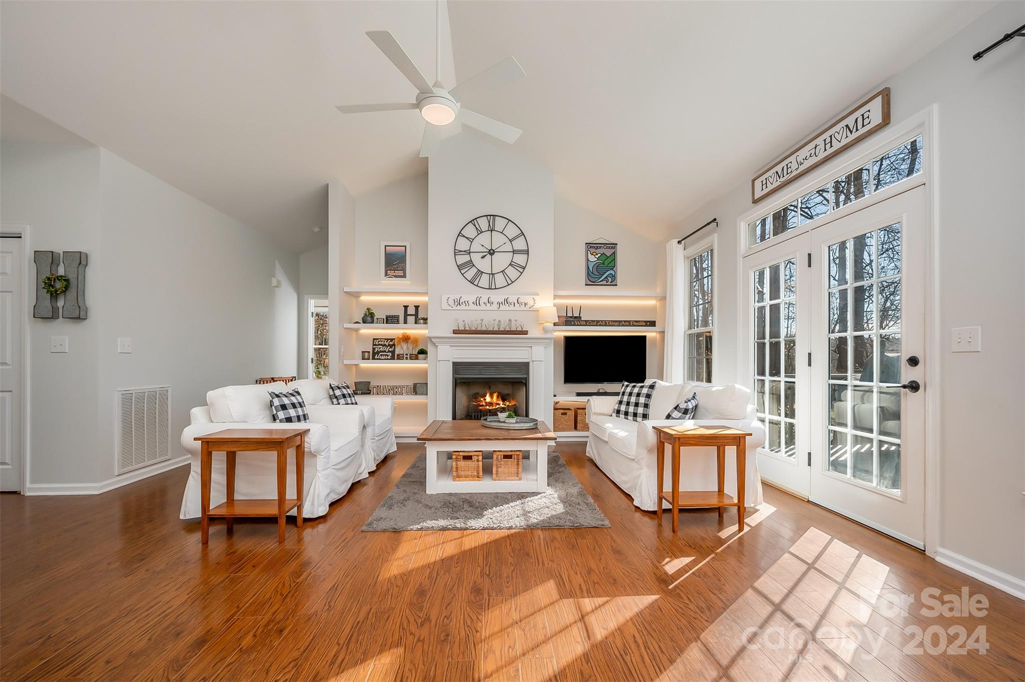 136 General Griffith Circle Rutherfordton, NC 28139 - Photo 6 of 47 a living room with furniture and a fireplace