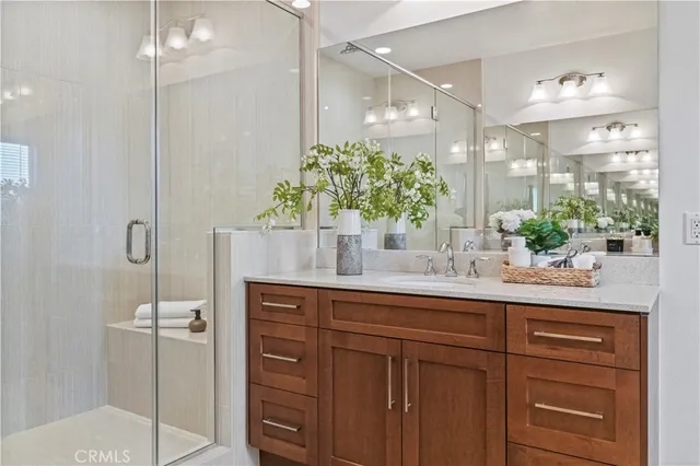 a backyard of a house with seating space