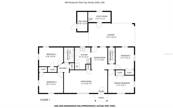 $1,945 | Undisclosed Address, Plant City, FL 33563