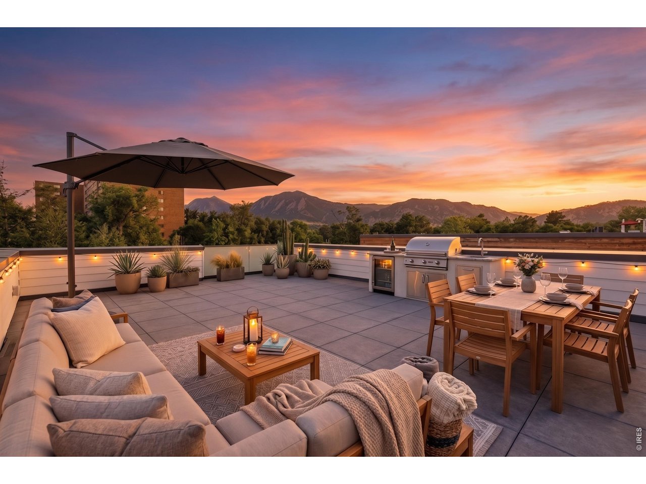 2467 Walnut Street Boulder, CO 80302 - Photo 2 of 49 Private rooftop deck, virtually staged
