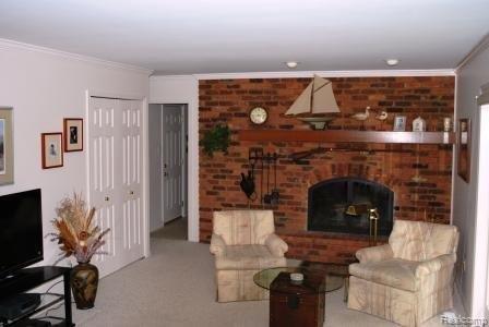 35998 Charter Crest Road Farmington, MI 48335 - Photo 3 of 15 Natural Fireplace in Family Room