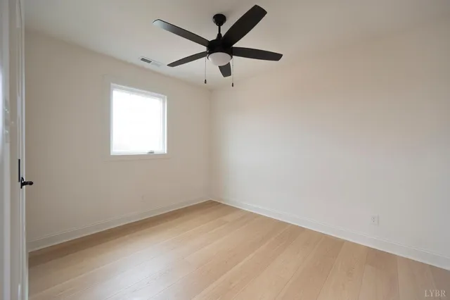 wooden floor in an empty room