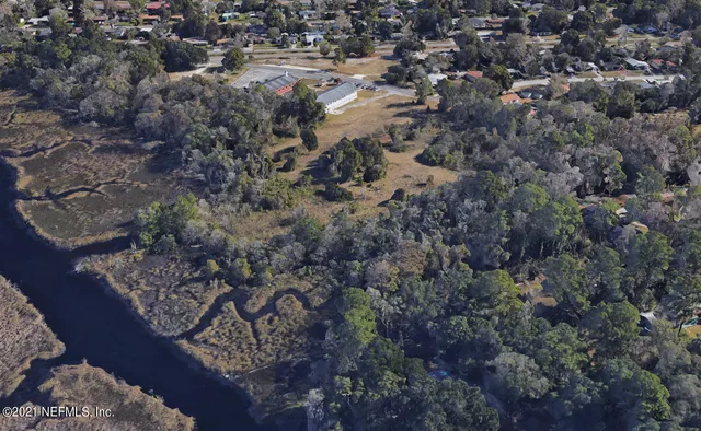 a view of a fireplace in a yard