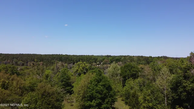 a view of a large window