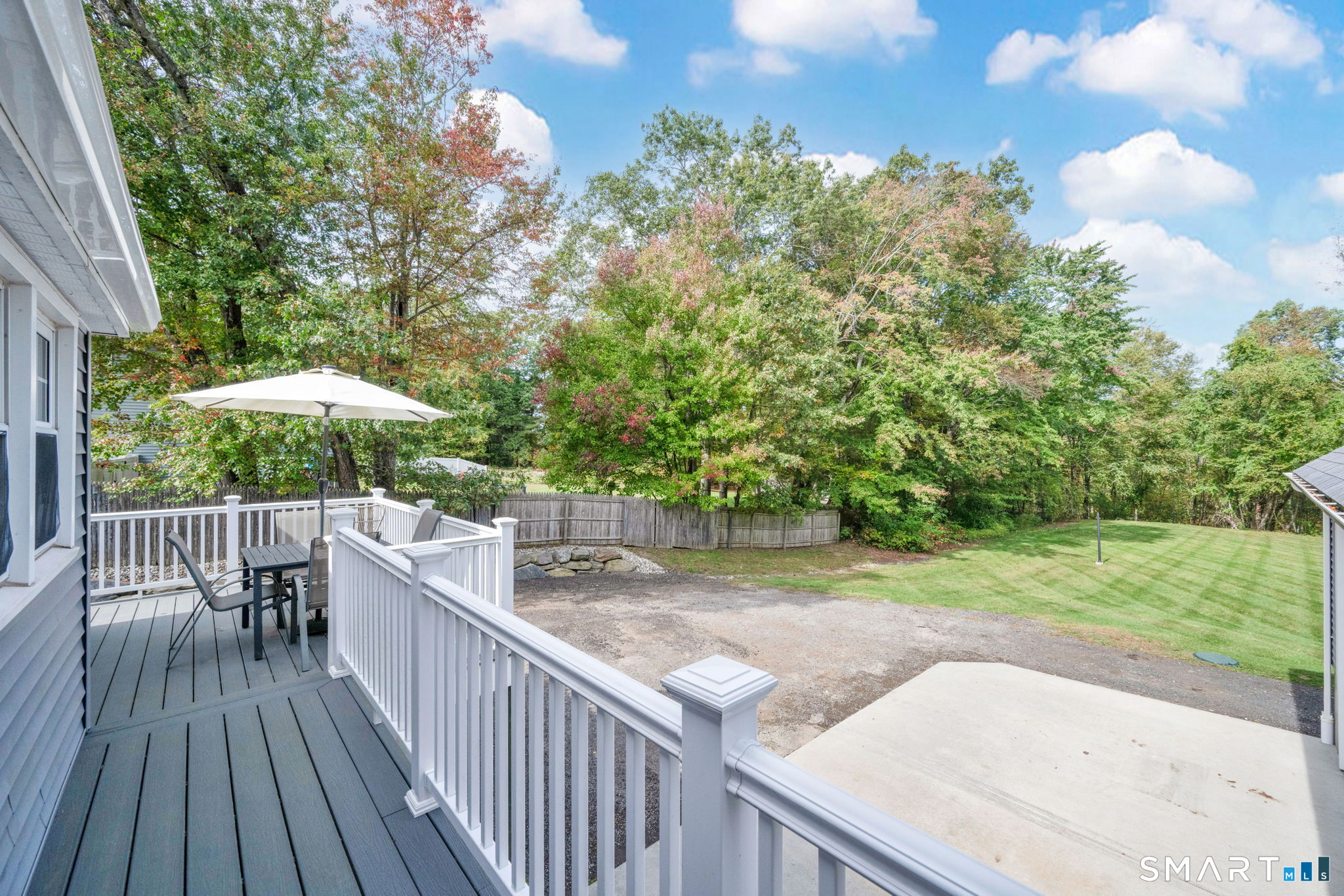 10 Eaton Road Tolland, CT 06084 - Photo 33 of 37 Level Backyard - with volleyball polls for summertime fun!