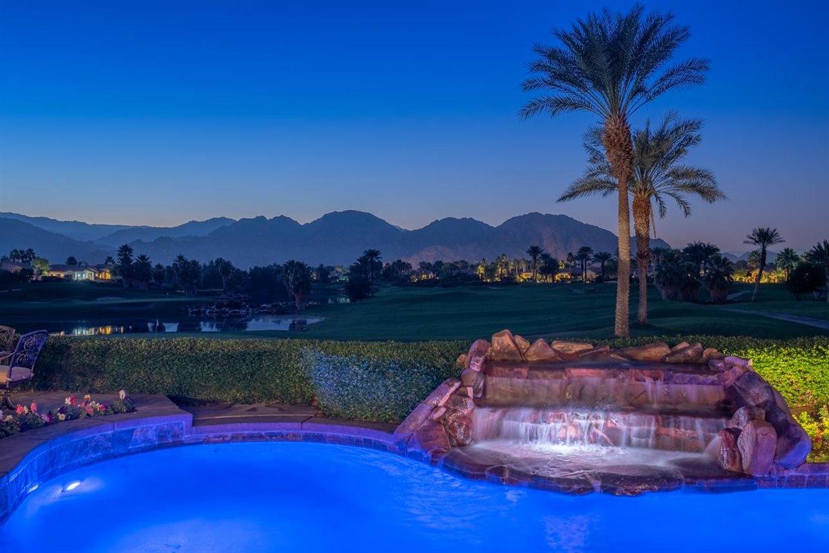 58445 Carmona La Quinta, CA 92253 - Photo 45 of 70 a view of a swimming pool with a yard
