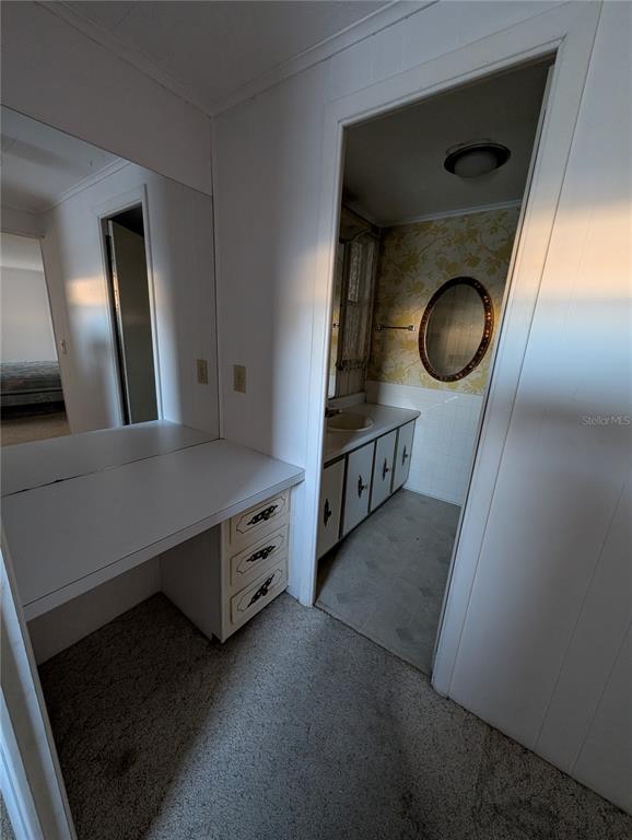 1102 46th Avenue East Ellenton, FL 34222 - Photo 12 of 15 a bathroom with a sink and a mirror