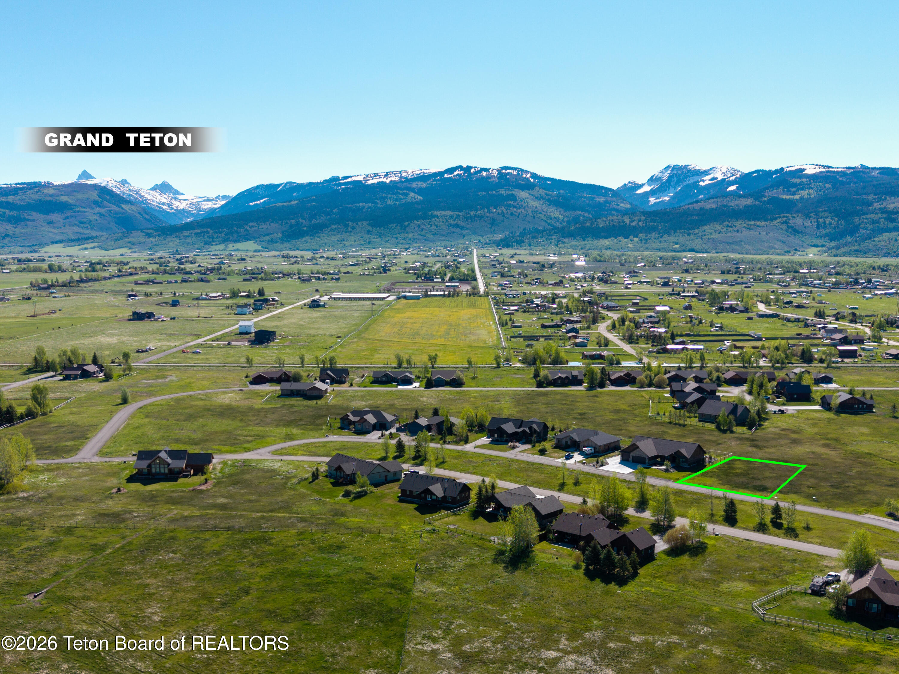 5037 Rowboat Loop Victor, ID 83455 - Photo 1 of 2 5037 Rowboat Loop/Lot lines approx.