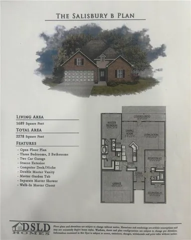 $284,000 | 300 Mansfield Drive, Slidell, LA 70458