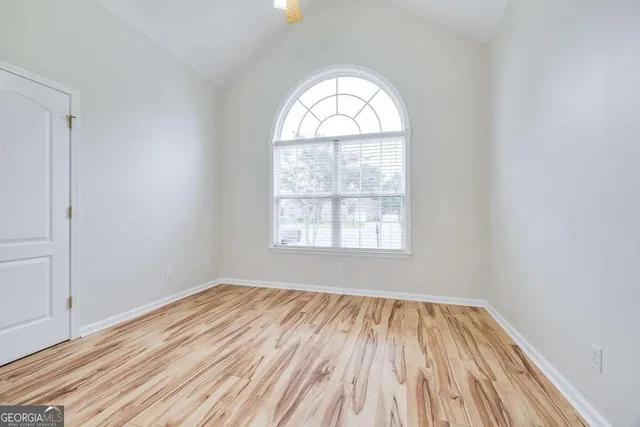 a view of empty room