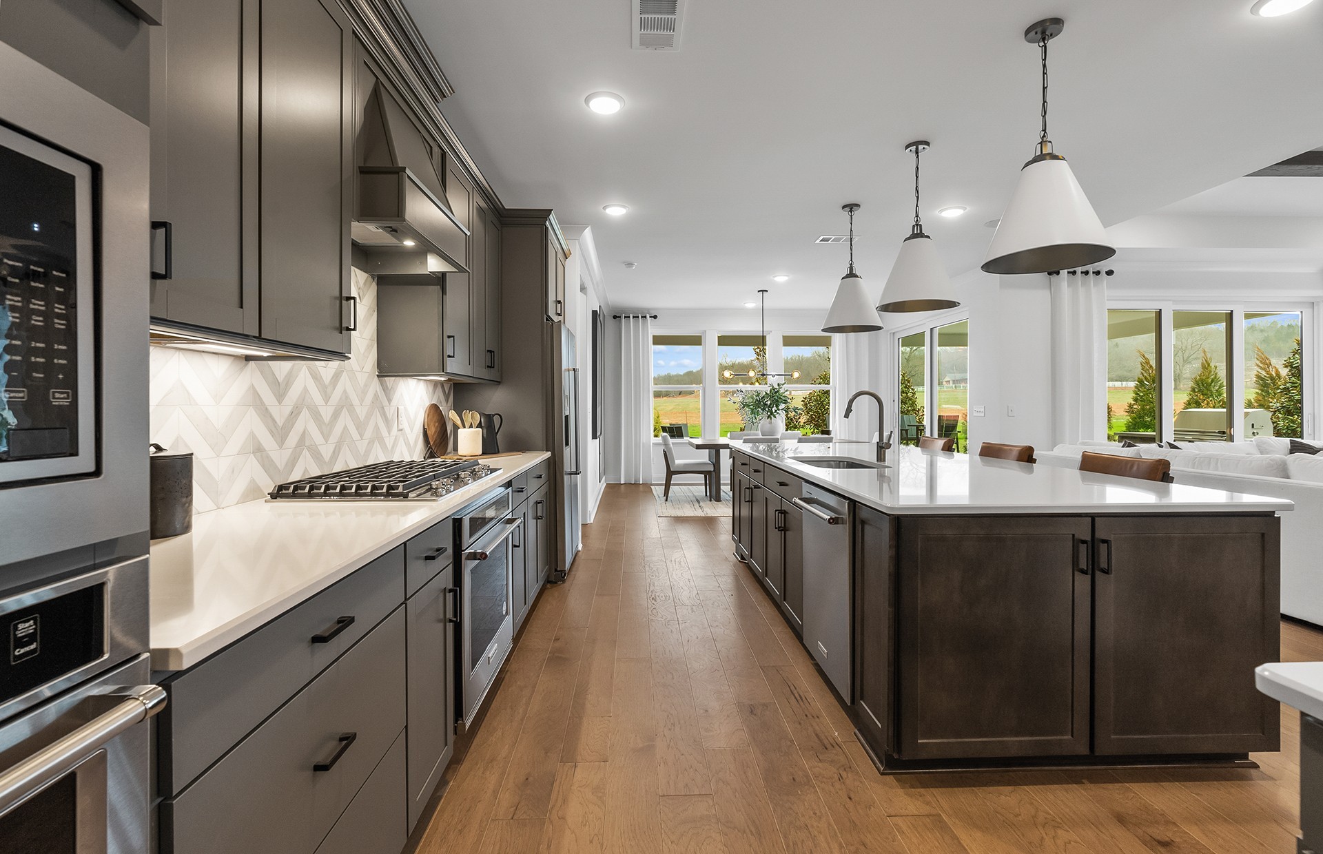 21 Pinnacles Lane Lebanon, TN 37090 - Photo 80 of 81 a large kitchen with stainless steel appliances granite countertop plenty of counter space