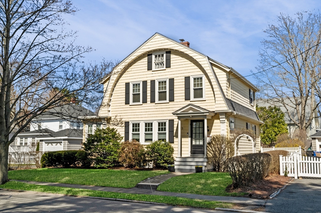 23 Tedesco Street Marblehead, MA 01945 - Photo 1 of 43 a front view of a house with garden